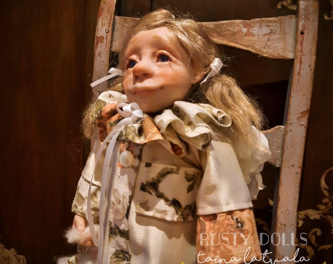 Little Angel - Art Doll - Fantasy Doll - Artistic Doll - Doll - Collectible - Fantasy - OOAK Doll - Fine Art - Angel Doll - Angel