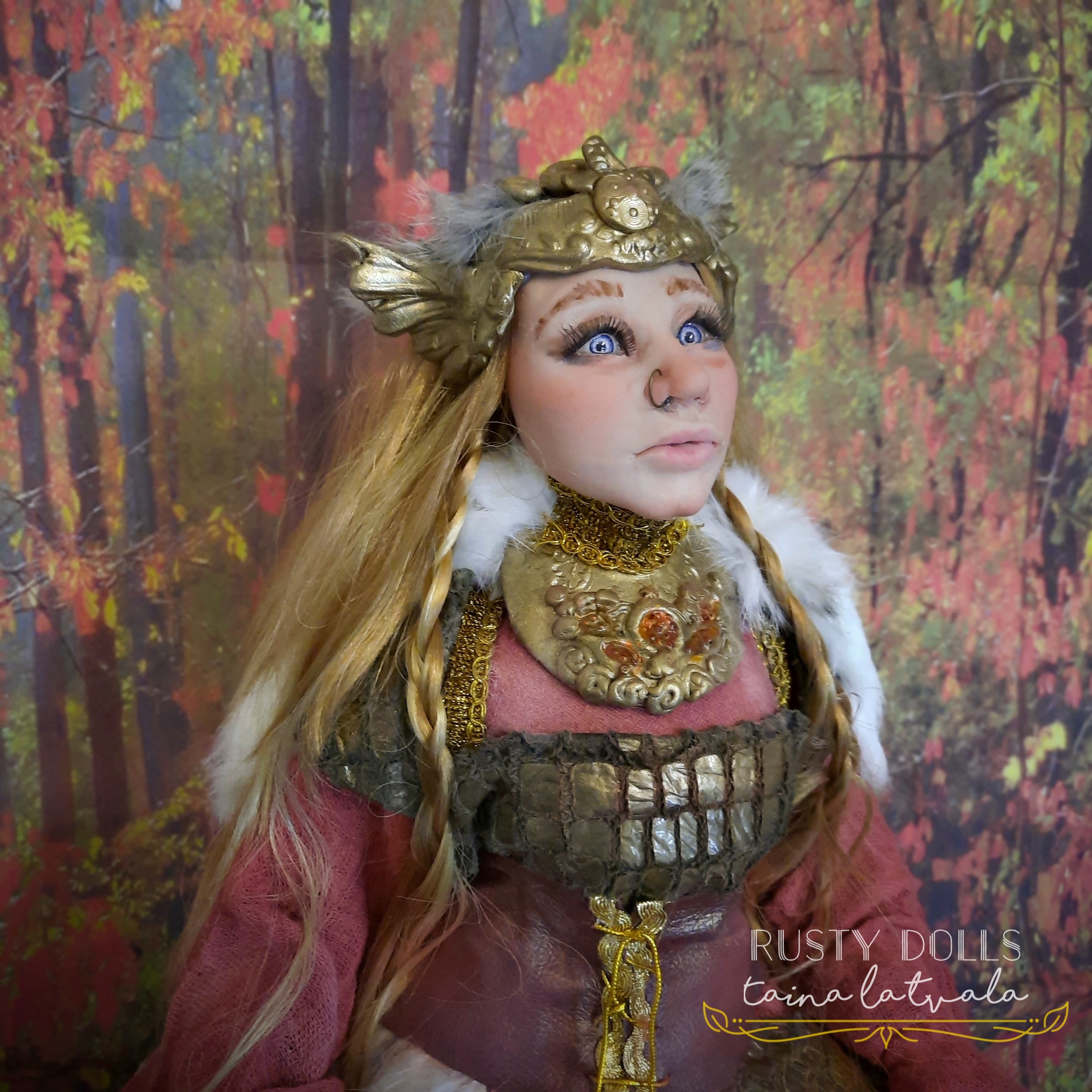 Goddess Freya Viking Goddess Viking Art Dolls OOAK Etsy Australia