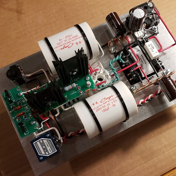 Upgraded Bottlehead Crack 1.1 OTL Headphone Amplifier, Speedball, Mundorf Caps and Blue Alps Pot available - Price Listed is for Labor Only