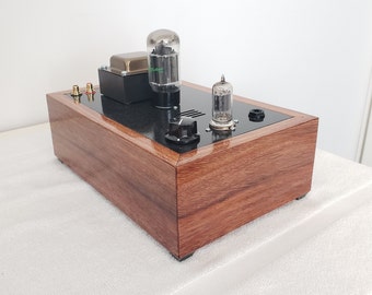 Parota Wood - Bottlehead Crack 1.1 OTL Headphone Amplifier + Speedball Upgrade - Price Listed Labor Only - See Product Info for Details