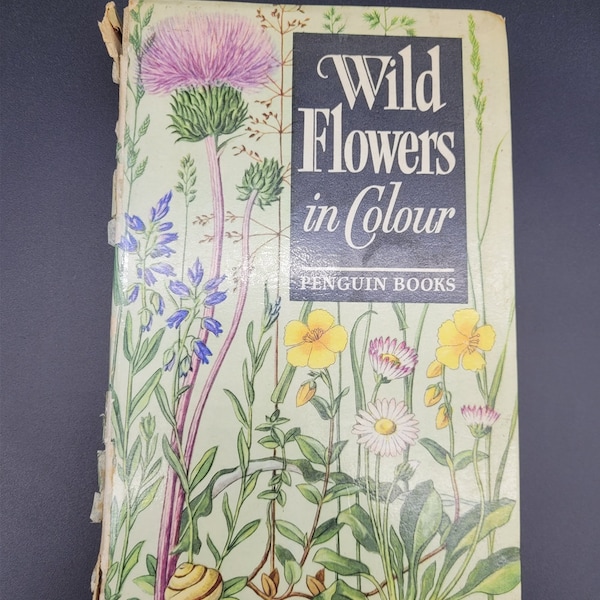 Wild Flowers Book Etsy