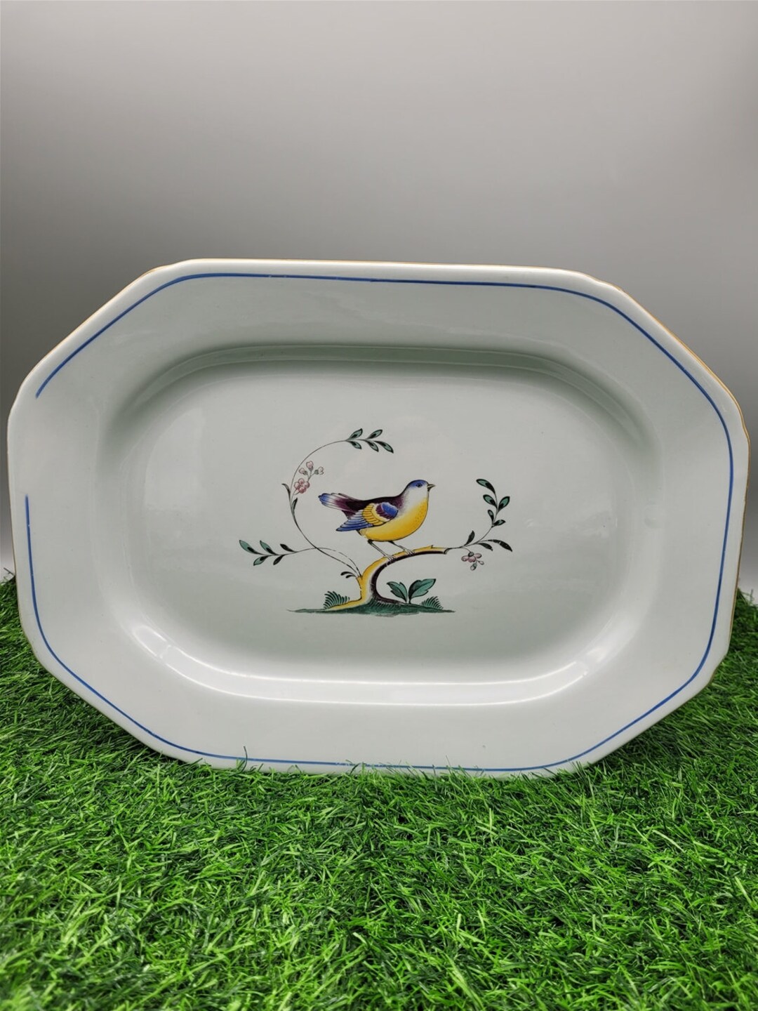 Vintage Spode Queen's Bird Rectangular Serving Platter Etsy