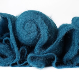 6011 Wool For Nuno Felting Craft Project Needlecraft Fiber Art Supply Bright Color Assortment 100% Natural Roving Extra Fine Felting Wool