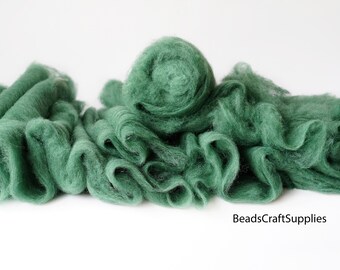 5018 Wool For Nuno Felting Craft Project Needlecraft Fiber Art Supply Bright Color Assortment 100% Natural Roving Extra Fine Felting Wool