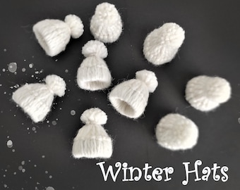 Winter Hats Wool Winter Wholesale Bulk Craft Decoration Wool Christmas Hats