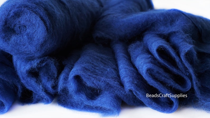 6002 Wool For Nuno Felting Craft Project Needlecraft Fiber Art Supply Bright Color Assortment 100/% Natural Roving Extra Fine Felting Wool
