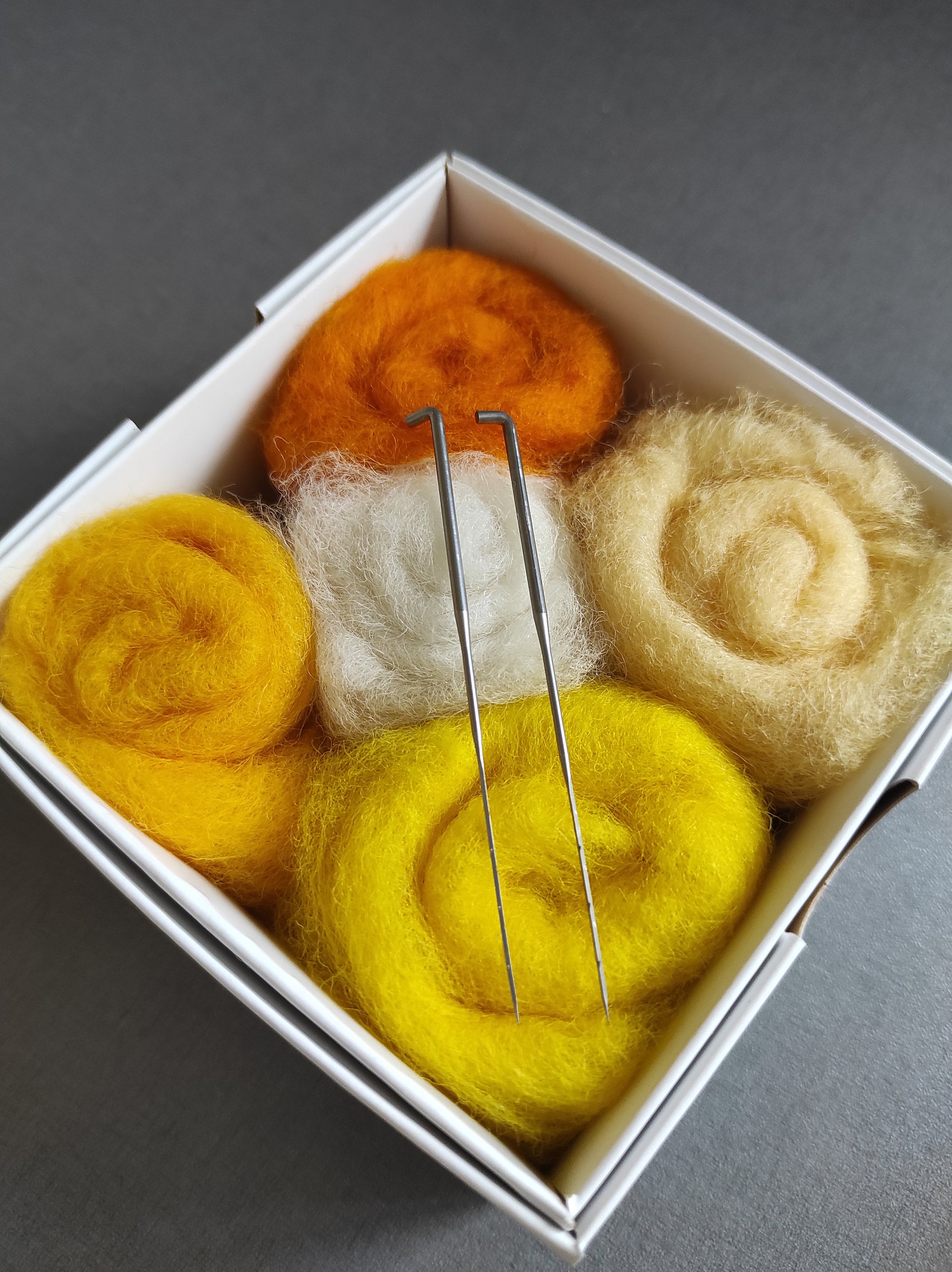 Needle Felting Starter Kit DIY Felting Kit Natural Colors Etsy UK