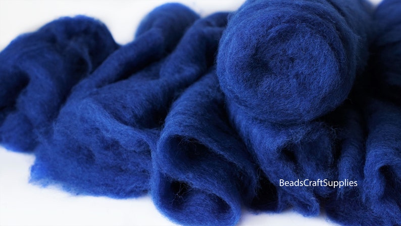 6002 Wool For Nuno Felting Craft Project Needlecraft Fiber Art Supply Bright Color Assortment 100/% Natural Roving Extra Fine Felting Wool