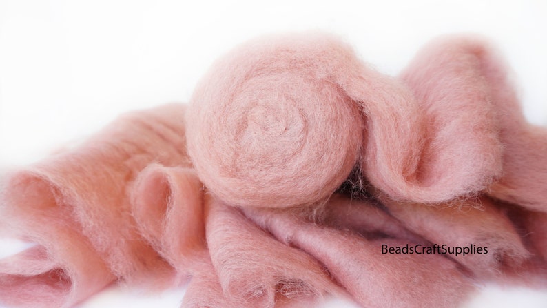 4020 Wool For Nuno Felting Craft Project Needlecraft Fiber Art Supply Bright Color Assortment 100/% Natural Roving Extra Fine Felting Wool