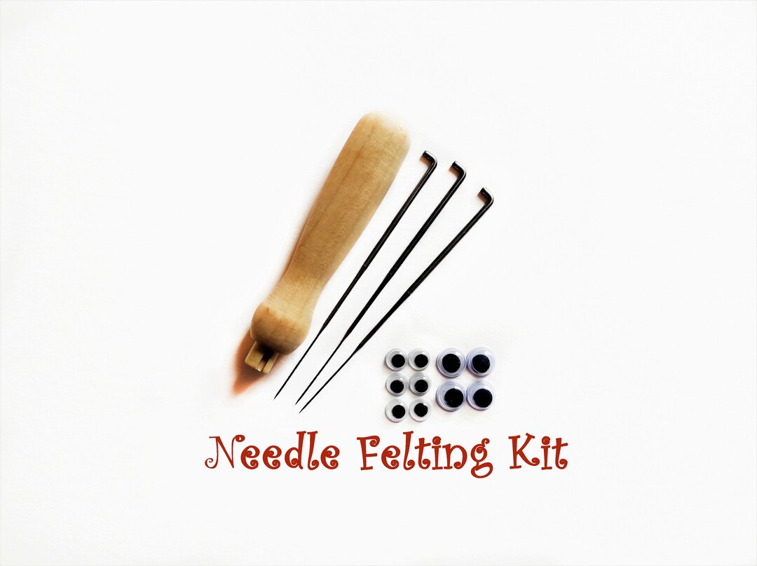 Needle Felting Starter Kit DIY Felting Kit Beginners Needle Felting Kit