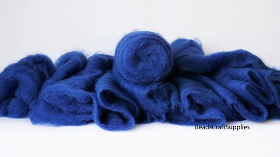 5013 Wool For Nuno Felting Craft Project Needlecraft Fiber Art Supply Bright Color Assortment 100/% Natural Roving Extra Fine Felting Wool