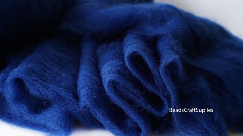 6002 Wool For Nuno Felting Craft Project Needlecraft Fiber Art Supply Bright Color Assortment 100/% Natural Roving Extra Fine Felting Wool