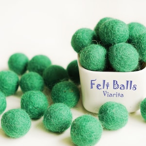 Wollfilzball. 20 mm Filz-Pompons. Wolle. Pom-Pom. Kaugummi. Großhandel. Masse. Handwerk. Dekoration. Perlen 2 cm 20 mm (0,79 Zoll)