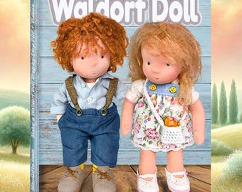 Waldorf Doll Step-by-Step Guide + PDF Patterns | Waldorfpuppe anleitung | Cloth Doll Pattern | Fabric Doll Instructions