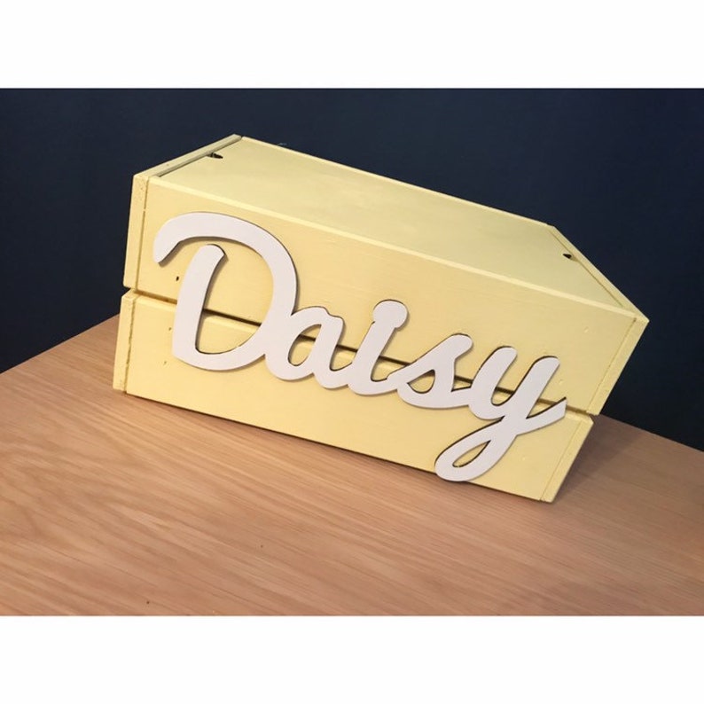 childrens toy boxes personalised