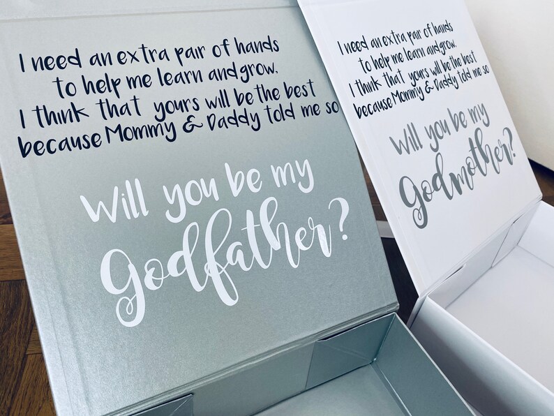 Godparent Proposal Be My Godparent Gift Godparent Proposal Etsy UK