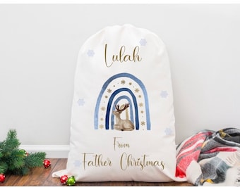 Details about   4x Giant Father Christmas Santa Sacks Stocking Bag Gift Present FATHER CHRISTMAS 
