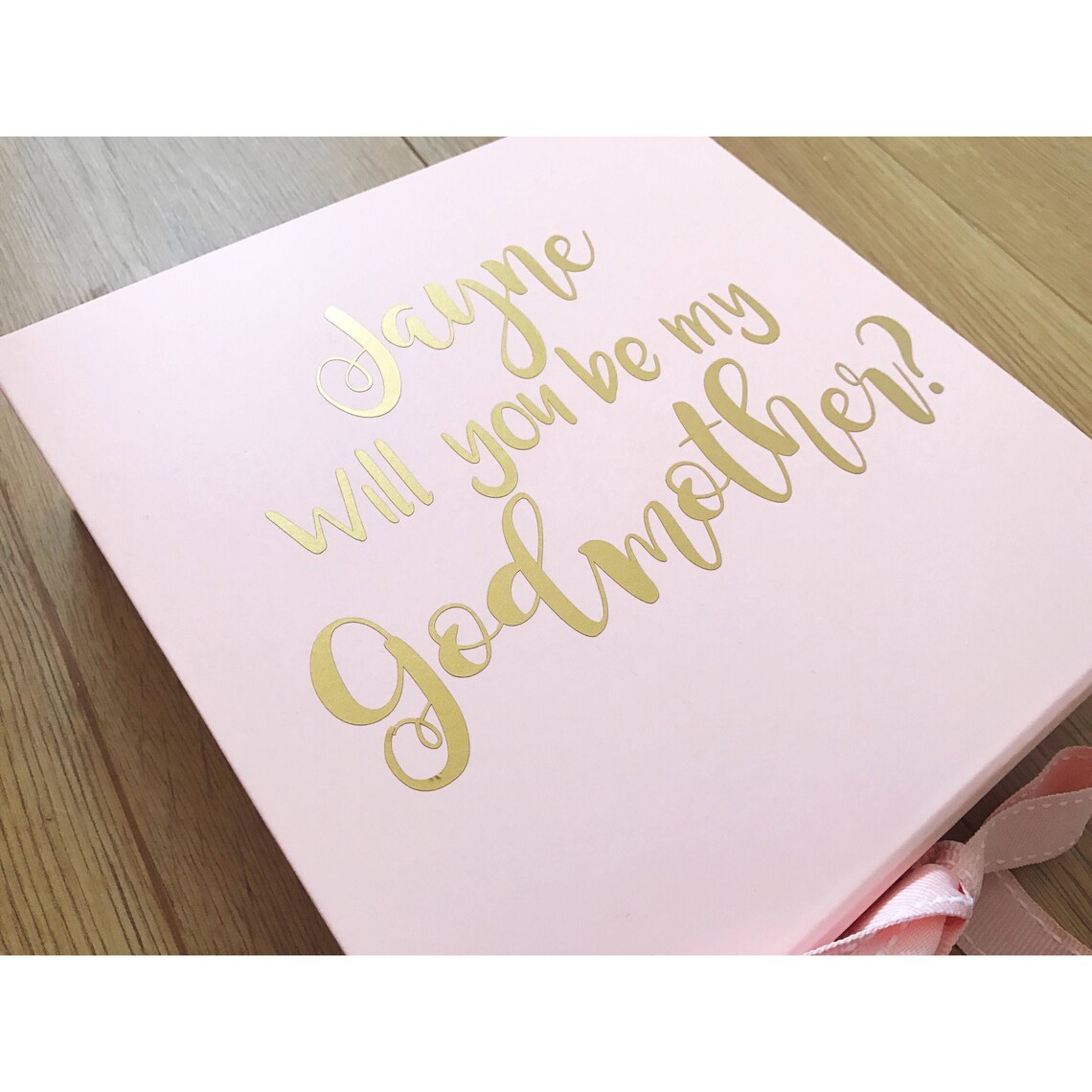 Will You Be My Godparent Godparent Gift Godparent Proposal Etsy