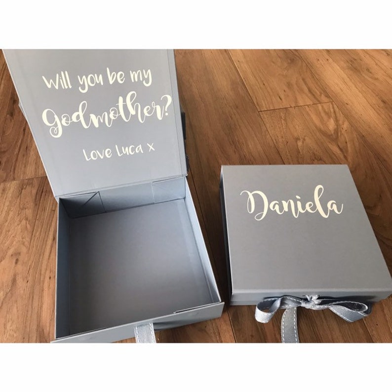 Will You Be My Godparent Godparent Gift Godparent Proposal Etsy