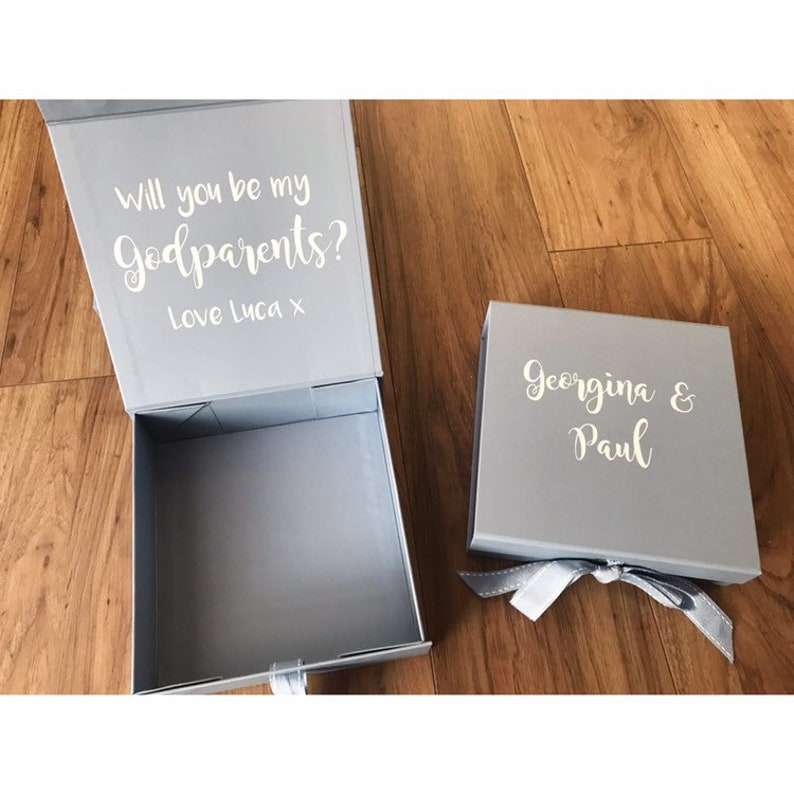 Will You Be My Godparent Godparent Gift Godparent Proposal Etsy