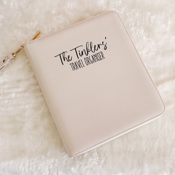 Travel Document Holder Etsy UK