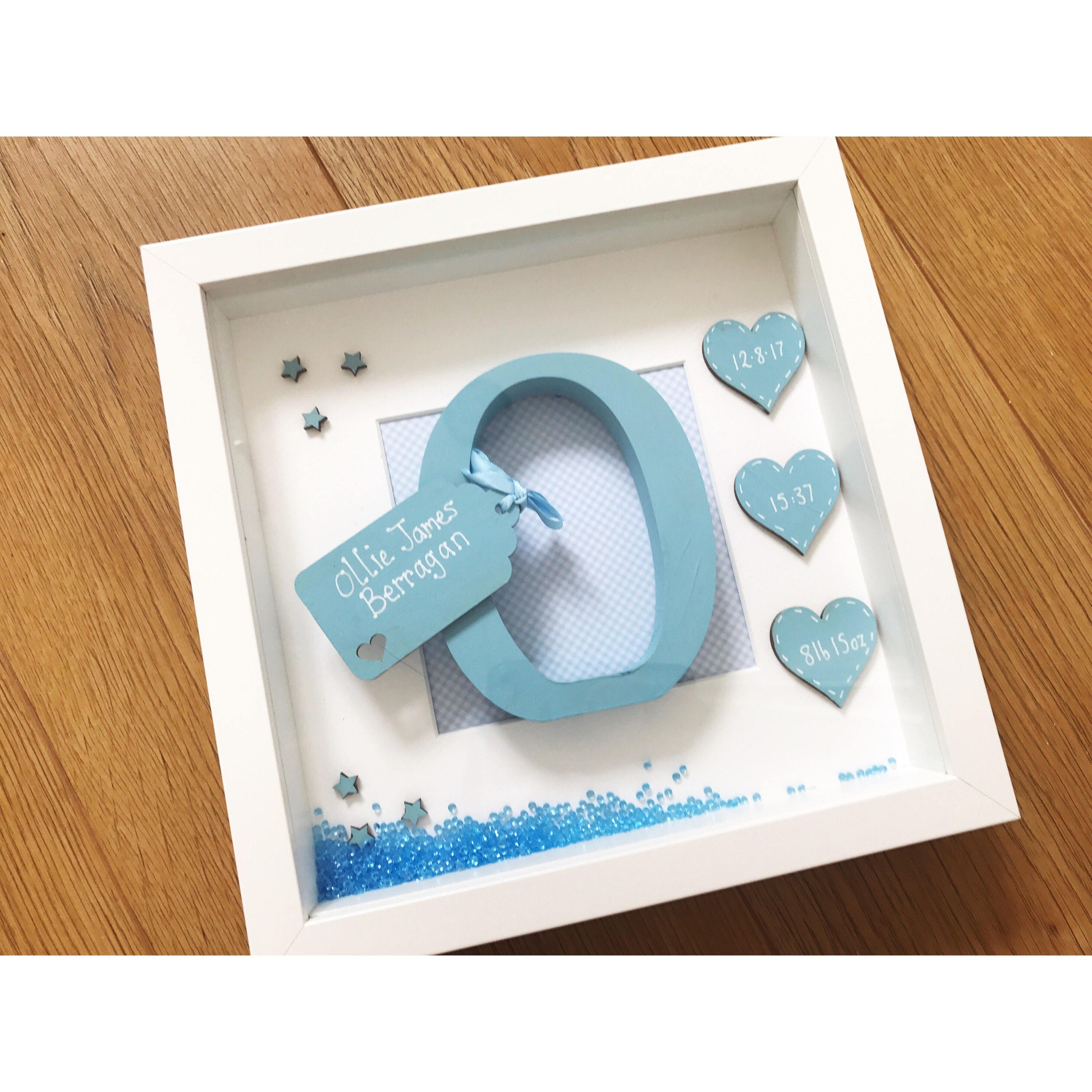 New baby gift personalised baby present new baby decoration Etsy