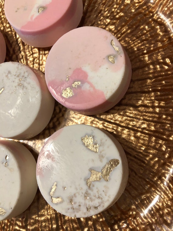 Pink White Gold Marbled Double Stuffed Oreo Cookies 1doz 1 Etsy Nederland