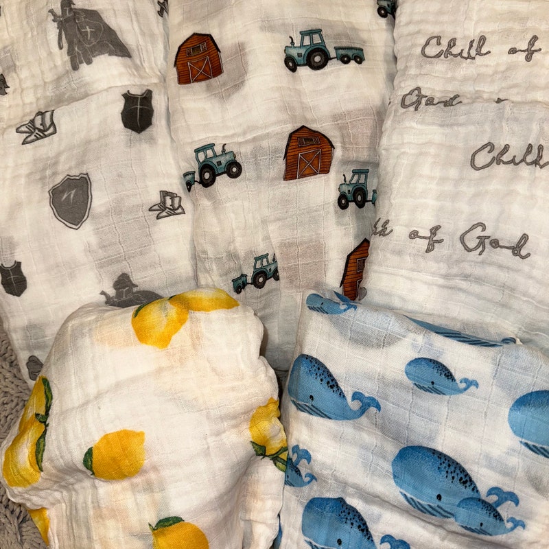 Cotton Muslin Swaddle Blanket main image 0