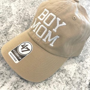 Mom/mama hat, dad hat, mom gift, dad gift, gift basket, embroidery, baseball, baby shower gift, baby announcement, 47 brand, more colors image 7