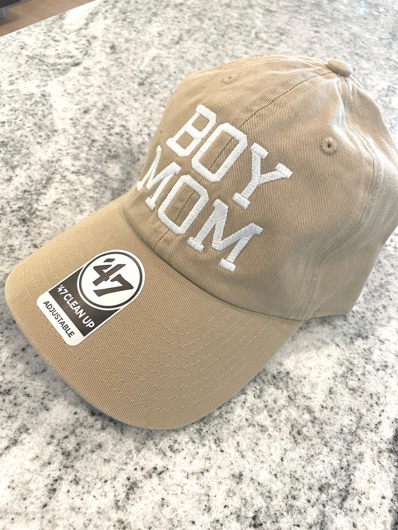 Mom/mama hat, dad hat, mom gift, dad gift, gift basket, embroidery, baseball, baby shower gift, baby announcement, 47 brand, more colors image 7