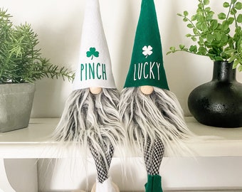 DIY no sew gnome kit - Nordic Gnome®  St Patricks Day , Lucky or Pinch