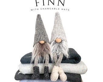 Finn the Friendly House Gnome  - Authentic Nordic Gnome®