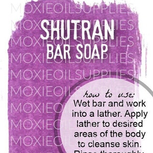 Stickers: Shutran Bar Soap