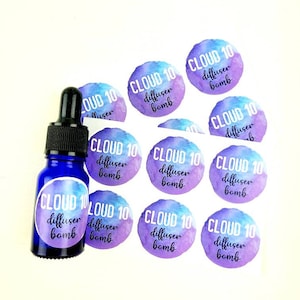 Diffuser Bomb stickers (sets of 12, 1.25 inch rounds)