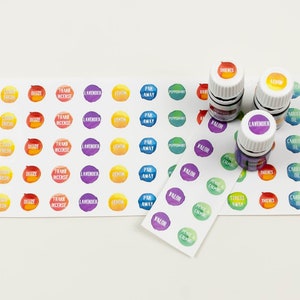 Starter Bundle Essential Oil Lid Stickers (U.S. bundle)