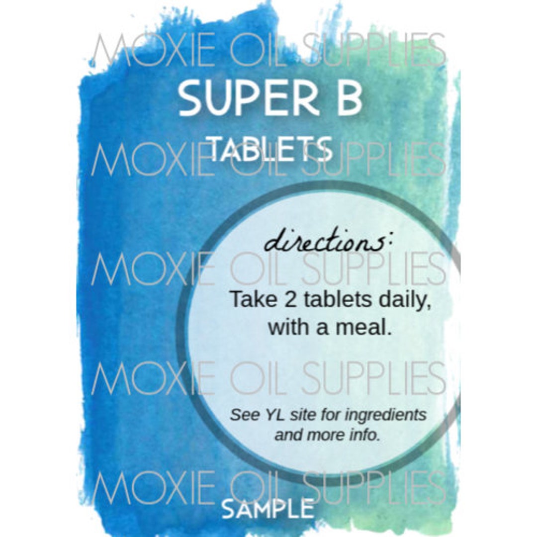 Super B Sticker Stickers: Super B (for Mylar Pouches) - Etsy