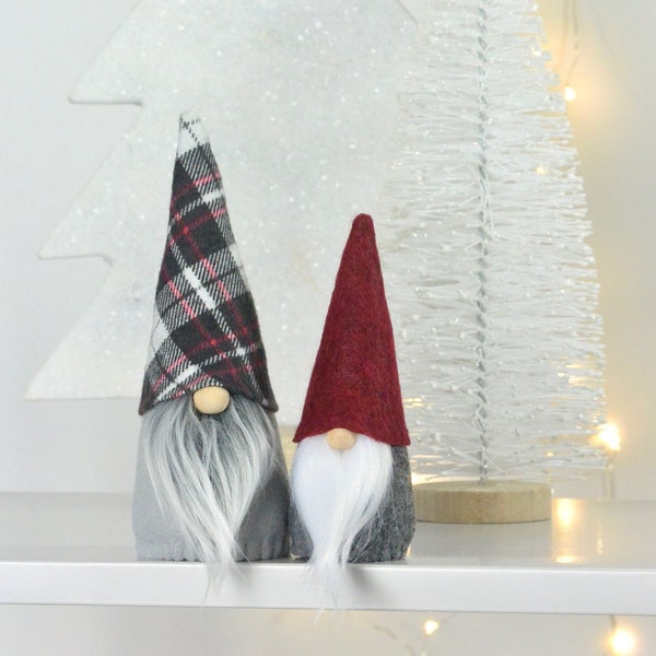 Nordic Gnome® Tomte, Nordic Home Decoration, Mini/Midi Stocking Stuffer or Friend Gift, Scandinavian Christmas Tradition