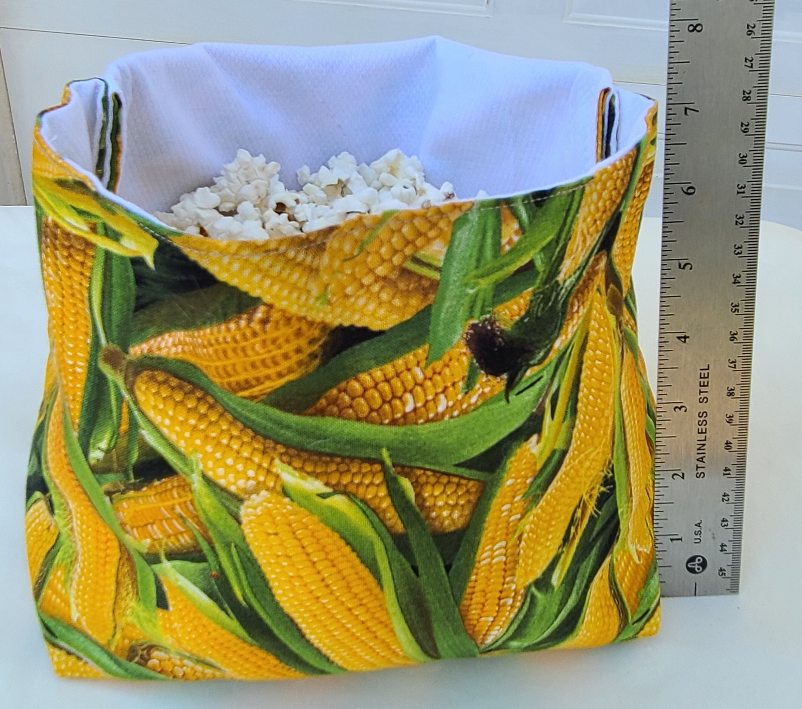 Reusable Microwave Popcorn Bag Eco Friendly No Waste Etsy UK