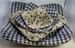 Microwave Bowl Cozy, fabric bowl, pot holder, three sizes, housewarming gift, ice cream bowl holder, kitchen and food themes, soup and stew 