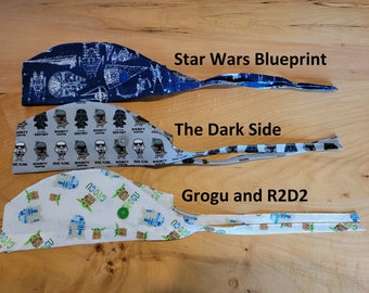 Baby Yoda Mandalorian Star Wars Marvel DC Comics Scrub Cap mit Knöpfen Chirurgische Kappen