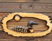 Loon Carving