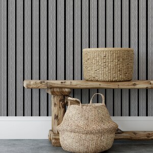 Hampton | Transitional Stripe Pattern | Bedroom Wallpaper