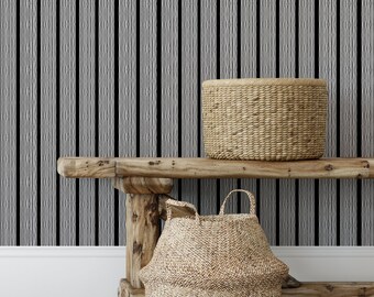 Hampton | Transitional Stripe Pattern | Bedroom Wallpaper