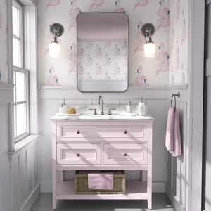 Flamenco | Beautiful Flamingo Pattern | Bedroom Bathroom Kids Playroom Nursery Wallpaper