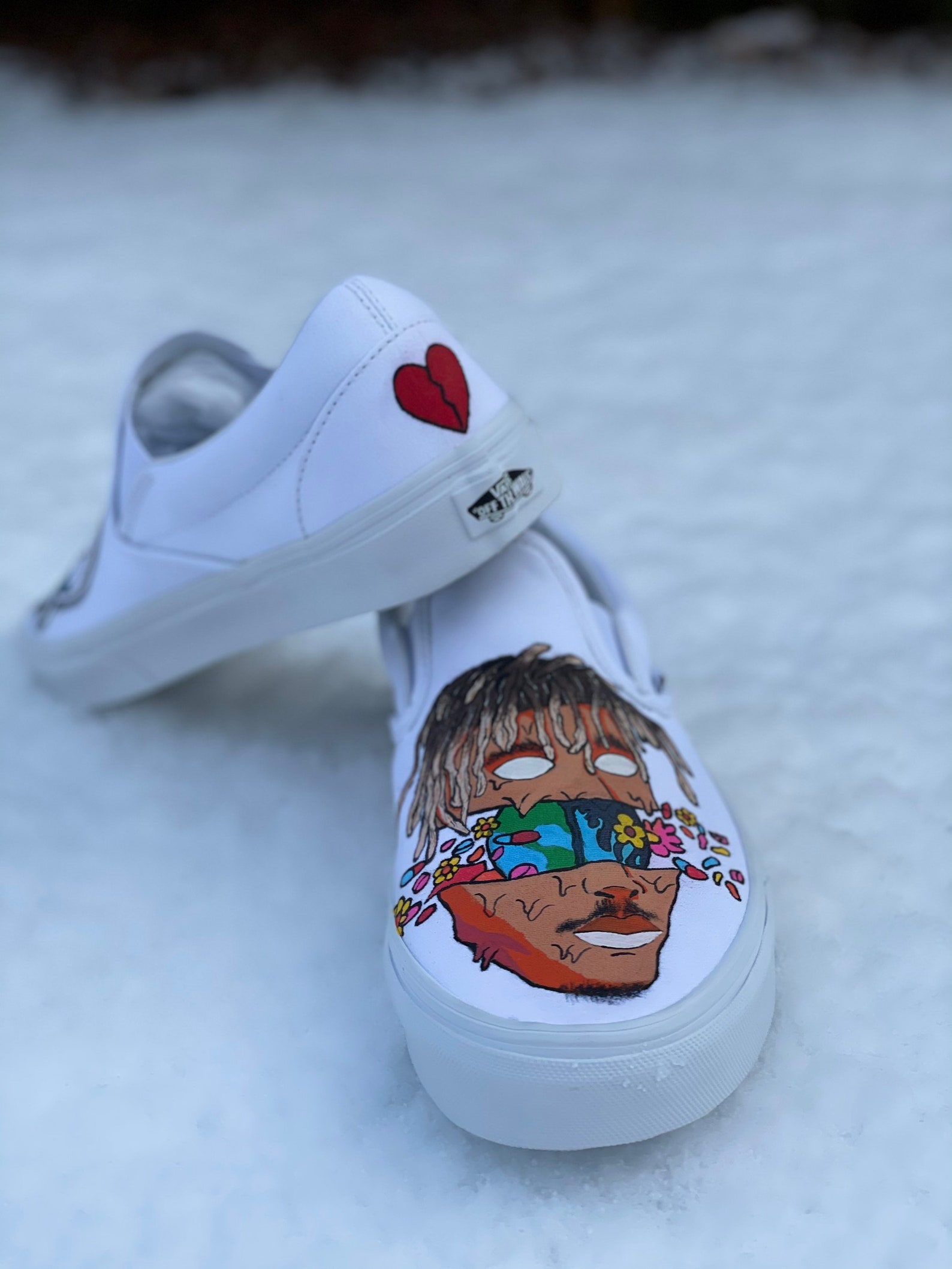 Custom Juice wrld vans Etsy