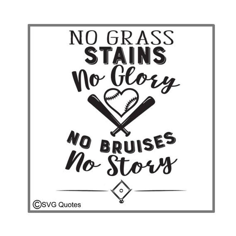 Download Baseball Glory SVG Cutting File DXF EPS For Cricut Explore ...