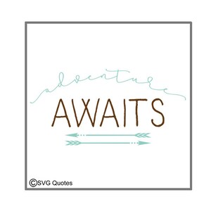 SVG DXF Cutting File Adventure Awaits Arrows for Cricut Explore,Silhouette & More. Instant Download. Personal/Commercial Use. Vinyl stickers