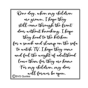 Grown Children SVG DXF EPS Cutting File for Cricut Explore, Silhouette & More instant download. Persoonlijk/ Commercieel gebruik. Vinyl. Valentines
