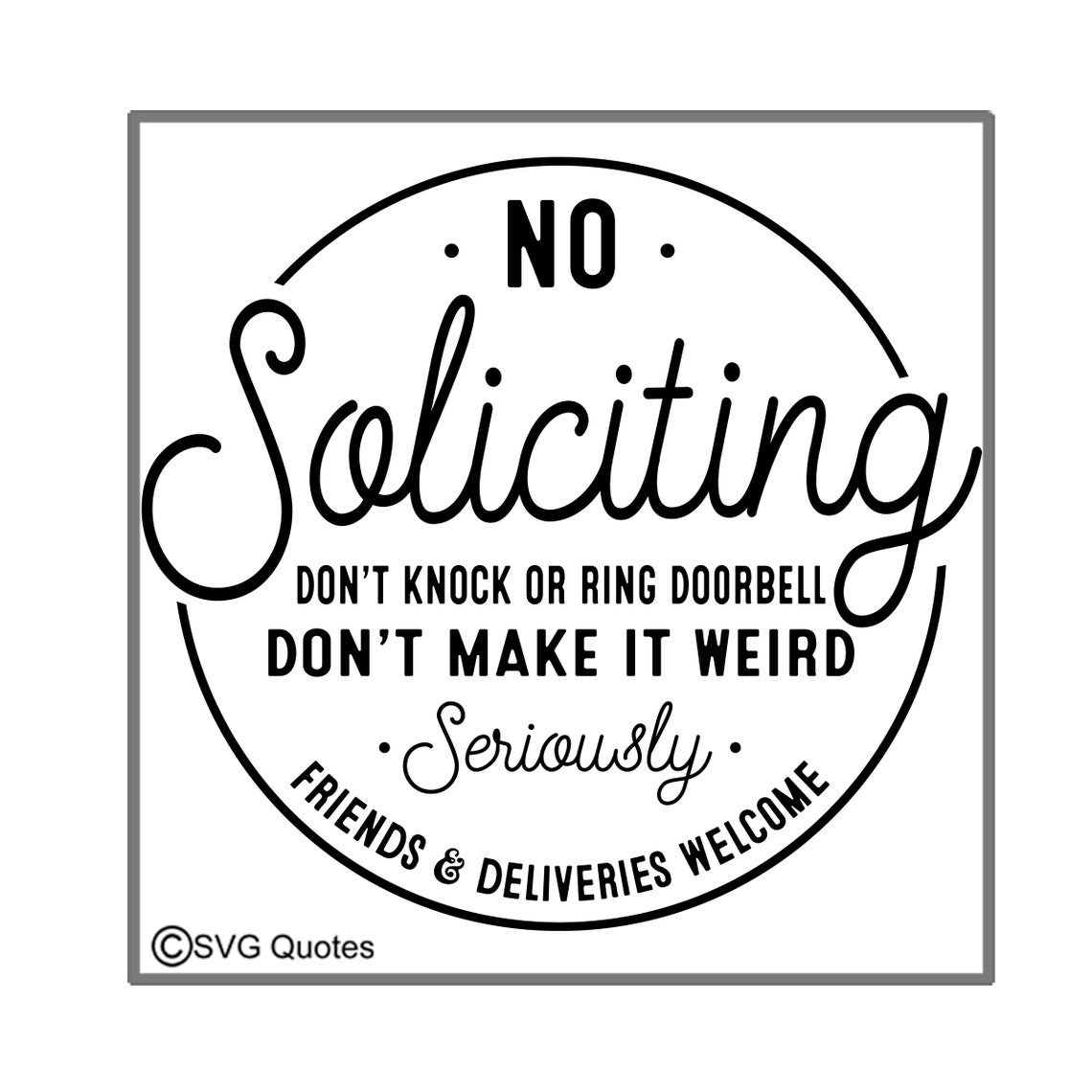 Svg Cutting File No Soliciting Dxf Eps For Cricut Explore Etsy