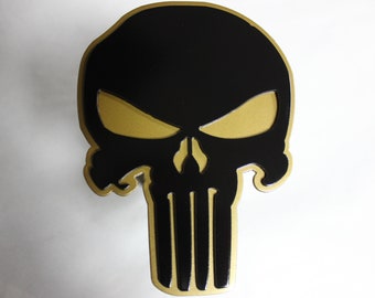 Graphics and More Stereoscopic Skull 3D Tow Trailer Hitch Cover Plug Insert